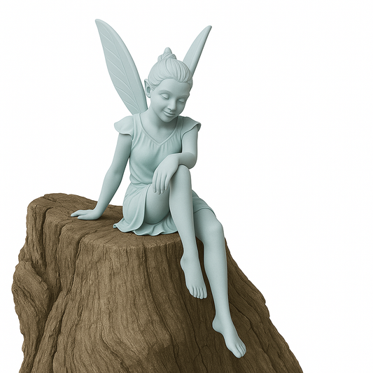 Flower Fairy Statue Decor