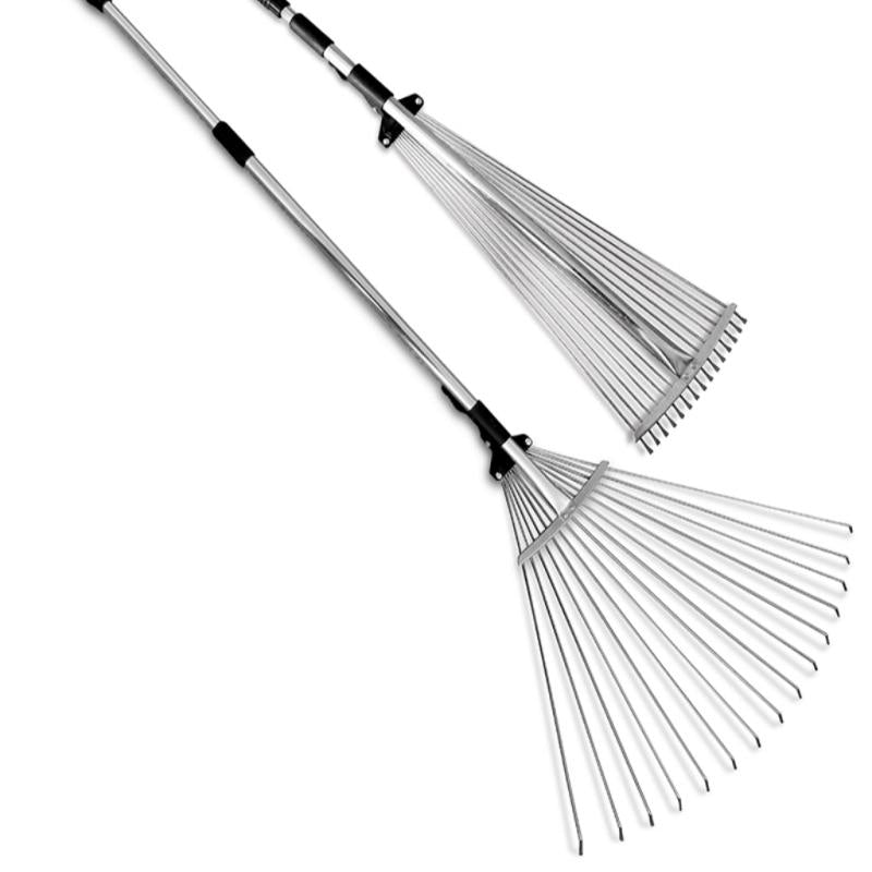 Adjustable Leaf Rake Yard & Roof Cleaning Tool