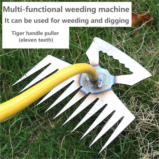 Steel Grass & Soil Weeding Tool