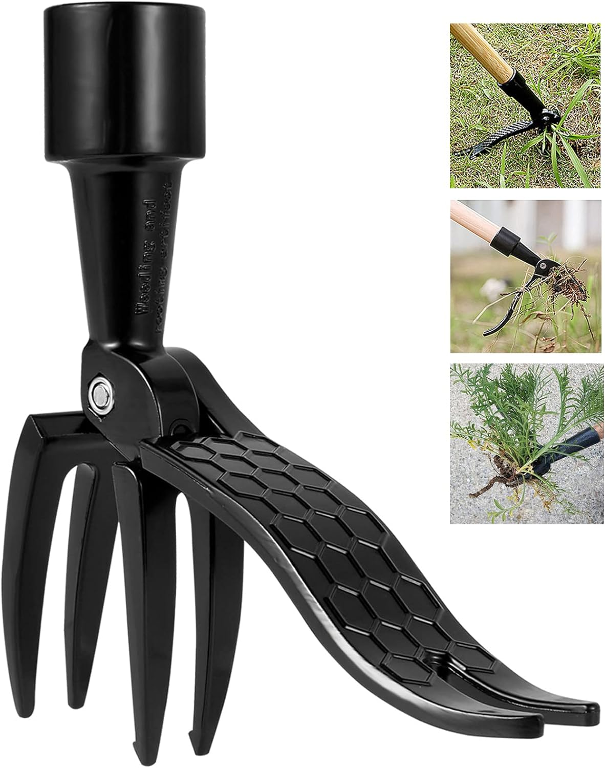 Stand-Up Weed Puller Head