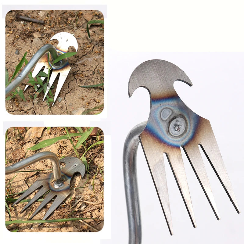 Steel Grass & Soil Weeding Tool