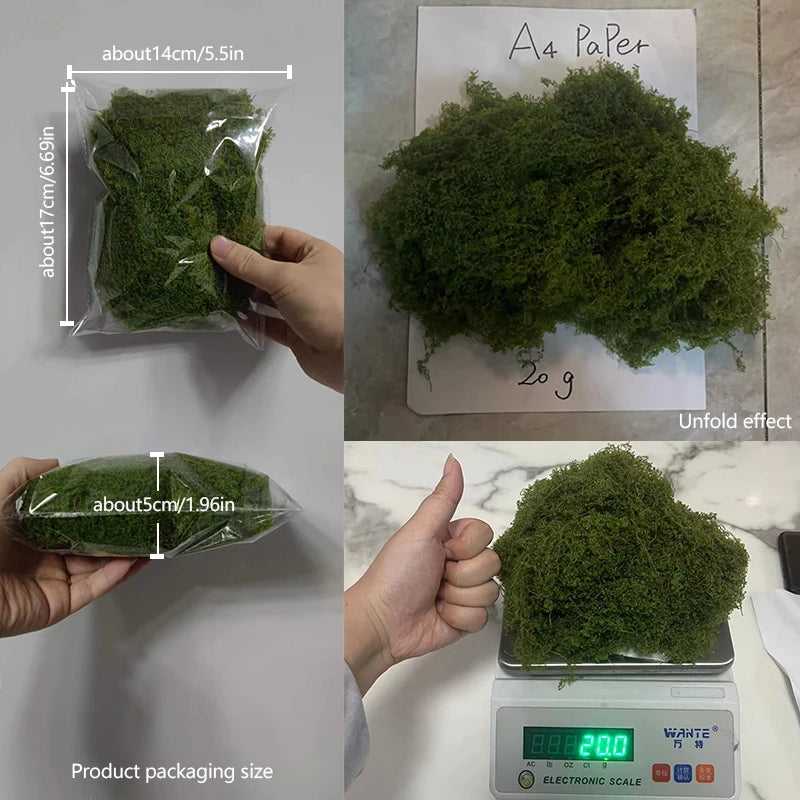 Artificial Moss Decoration