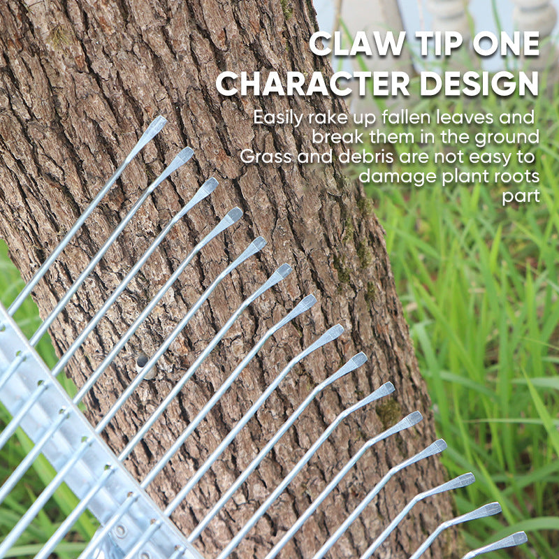 Adjustable Leaf Rake Yard & Roof Cleaning Tool