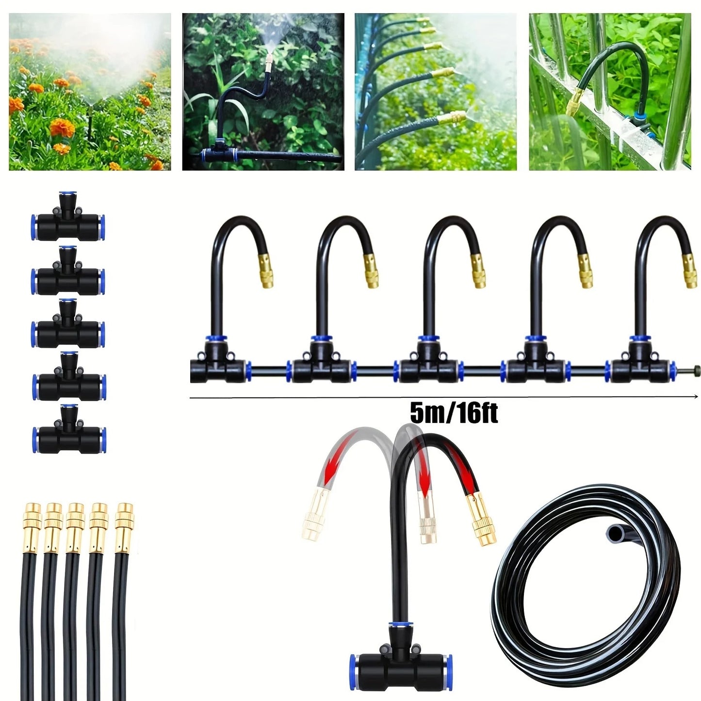 360° Greenhouse Watering Kit