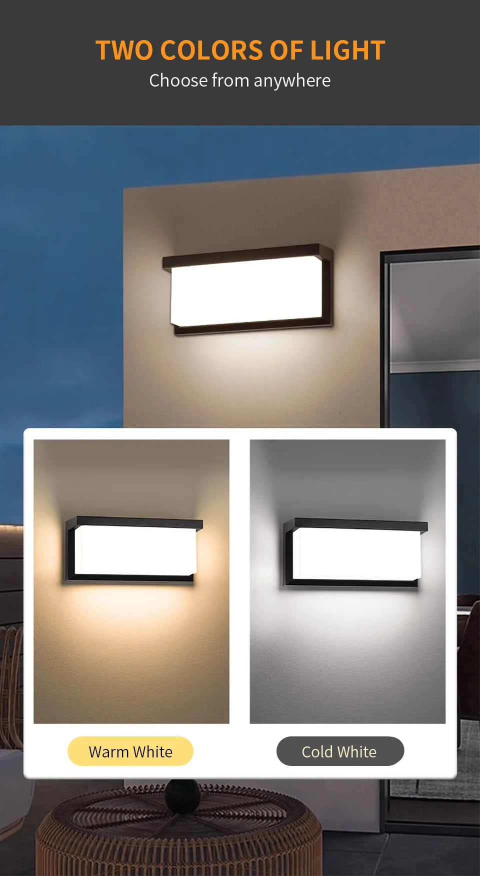 Motion Sensor Box Light