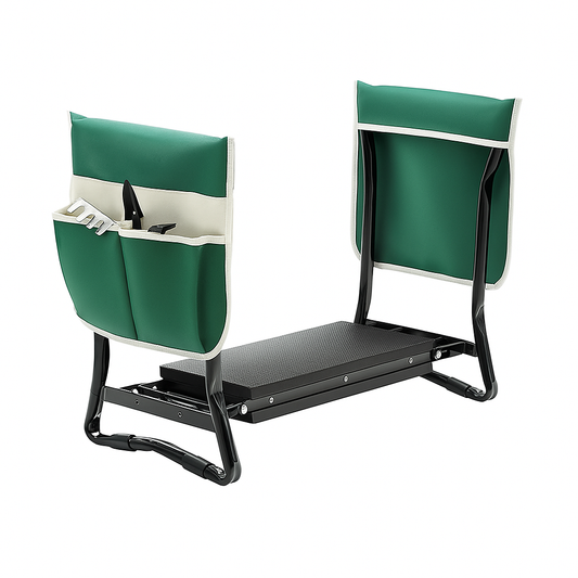 Foldable Garden Kneeler with Cushion & Tool Pockets