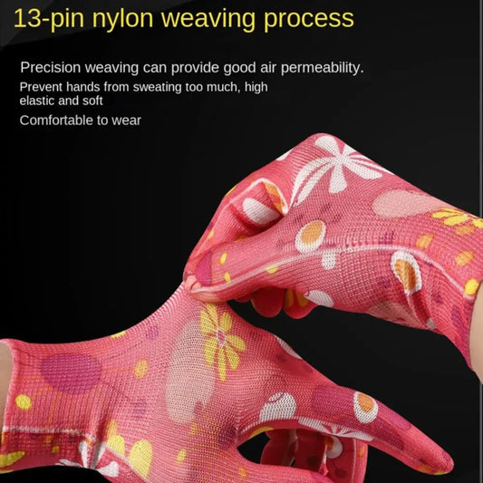 Women's Nylon Garden Gloves