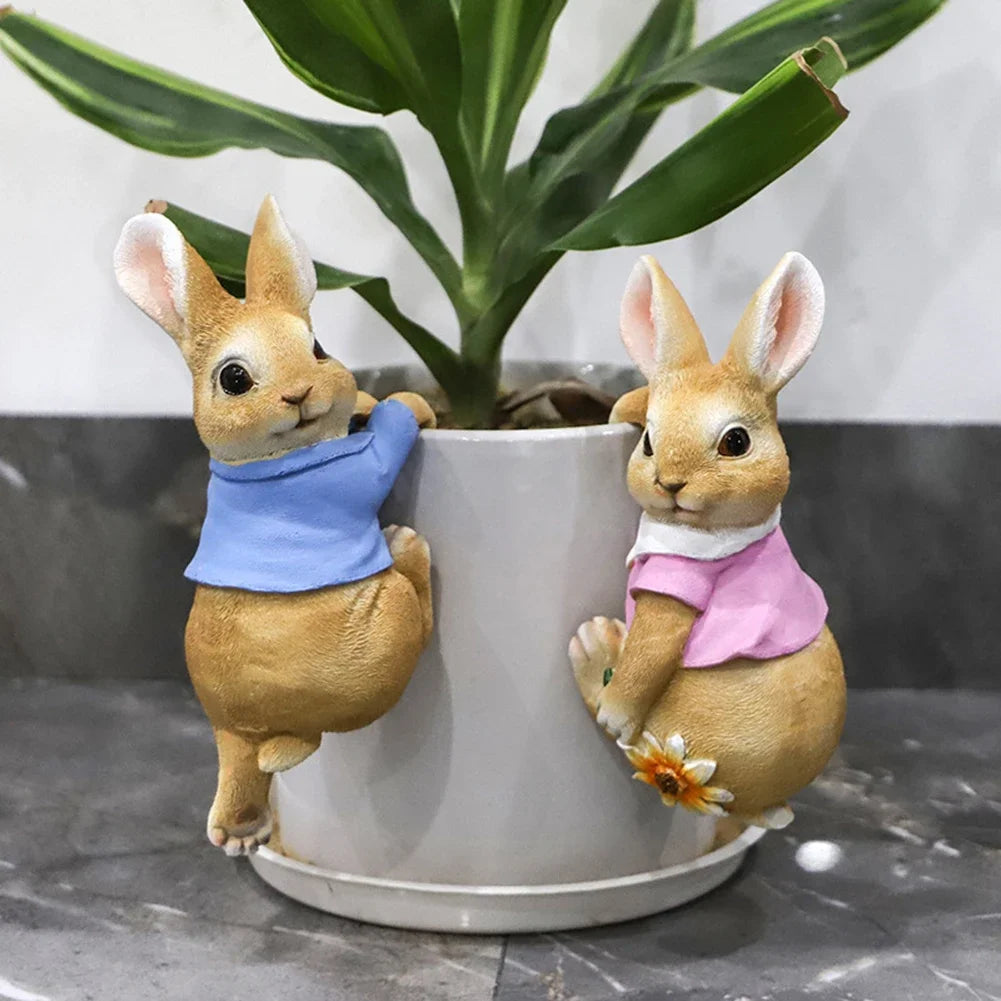 Hanging Bunny Figurines