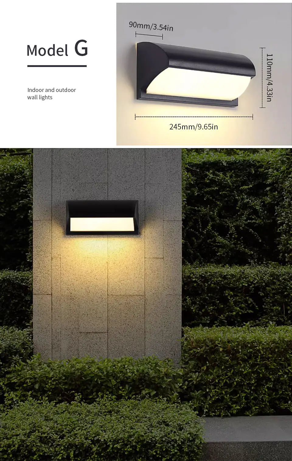 Smart Motion Sensor Outdoor Lights