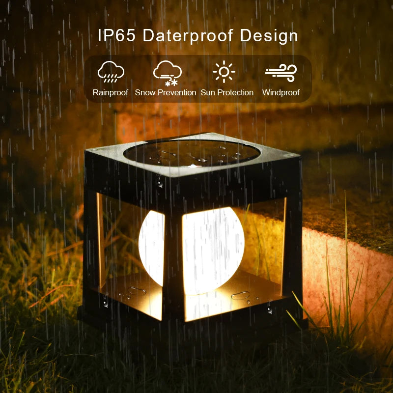 Solar Cube Lamps