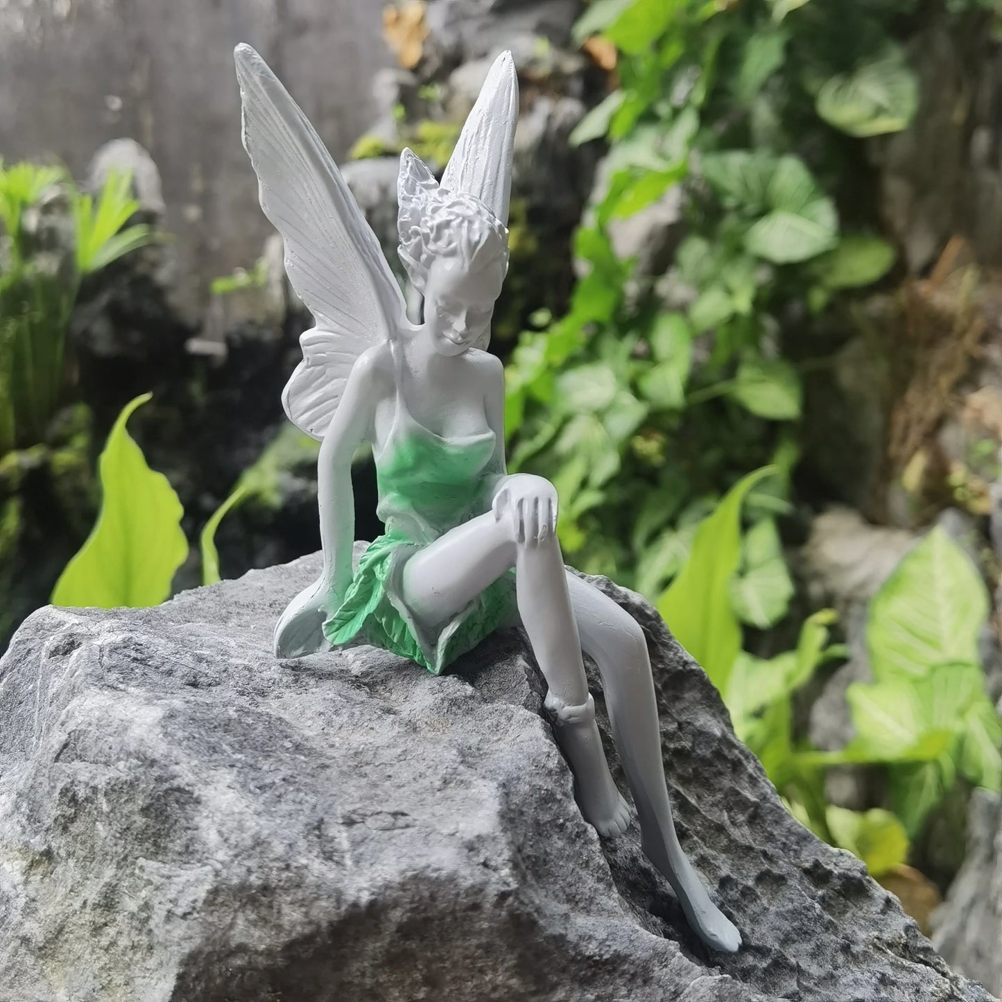 Flower Fairy Statue Decor