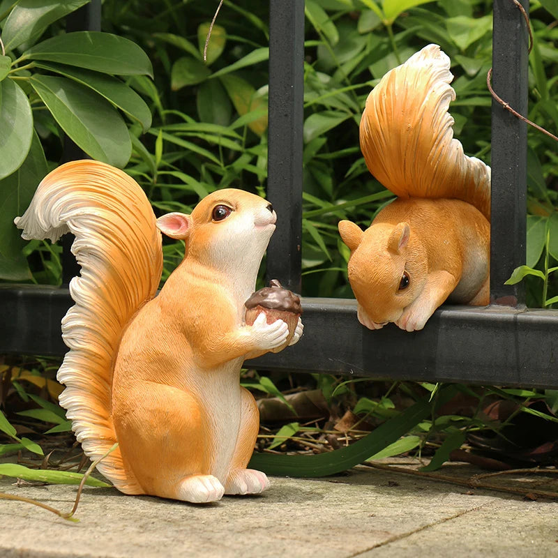 Squirrel Hanging Tree Decor