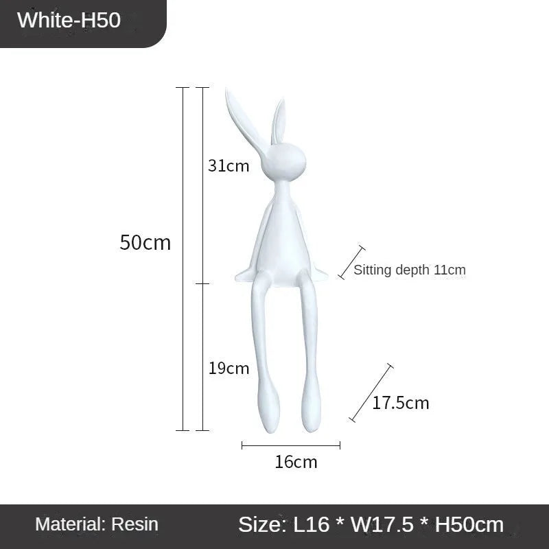 Sitting Rabbit Decor