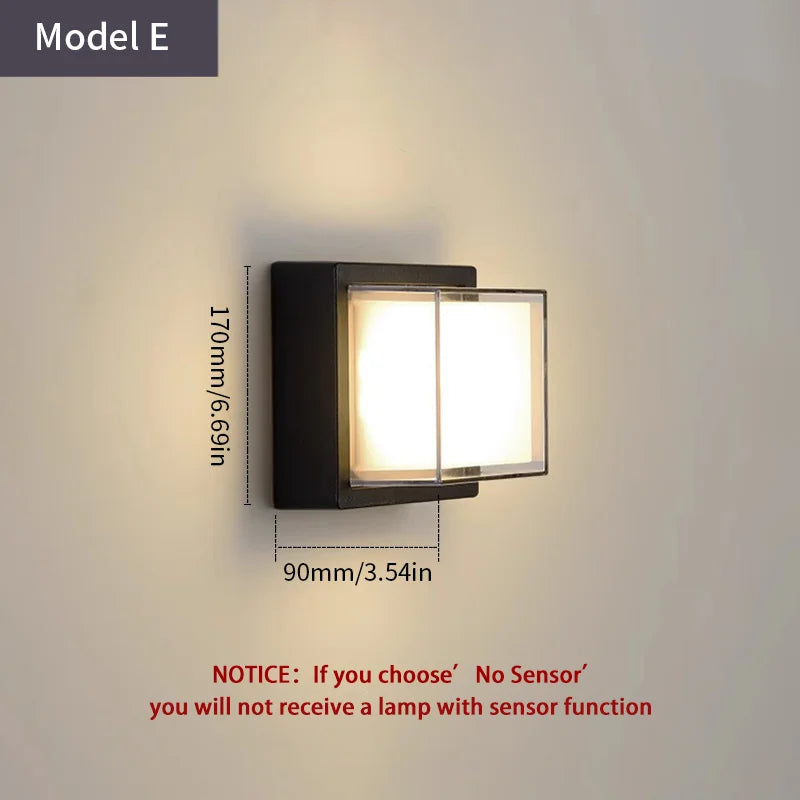 Smart Motion Sensor Outdoor Lights