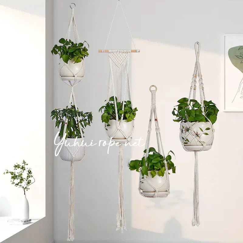 Macrame Rope Pot Holder