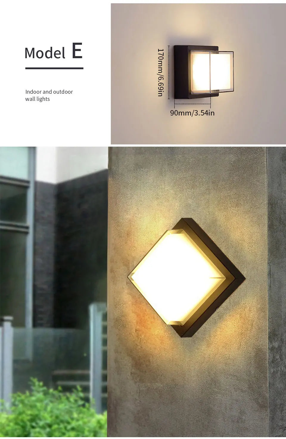 Smart Motion Sensor Outdoor Lights