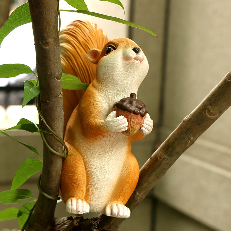 Squirrel Hanging Tree Decor