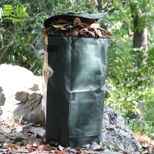 Zipper compost bag
