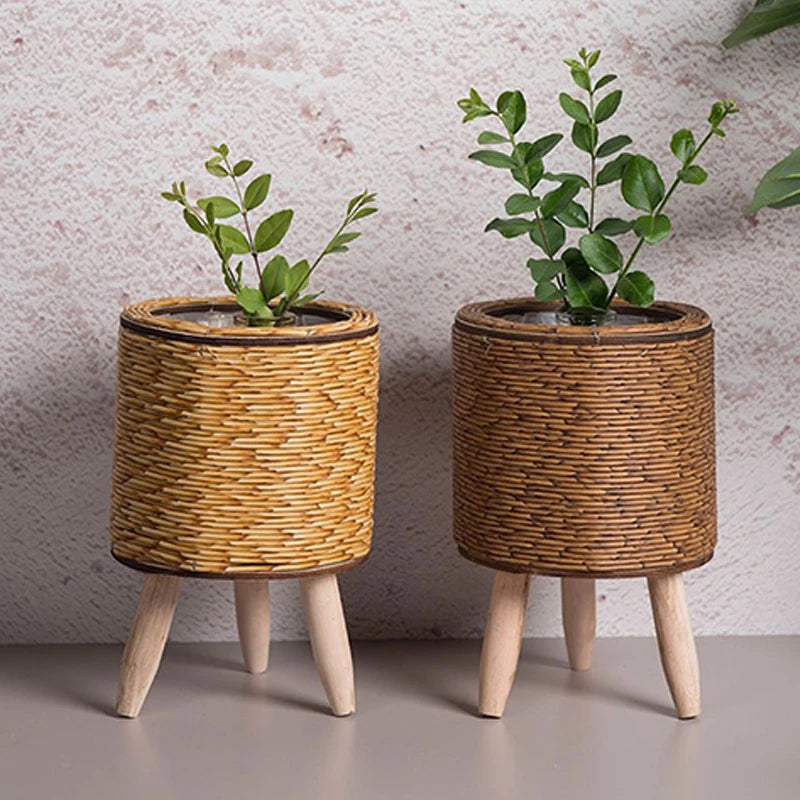 Rattan Flower Stand