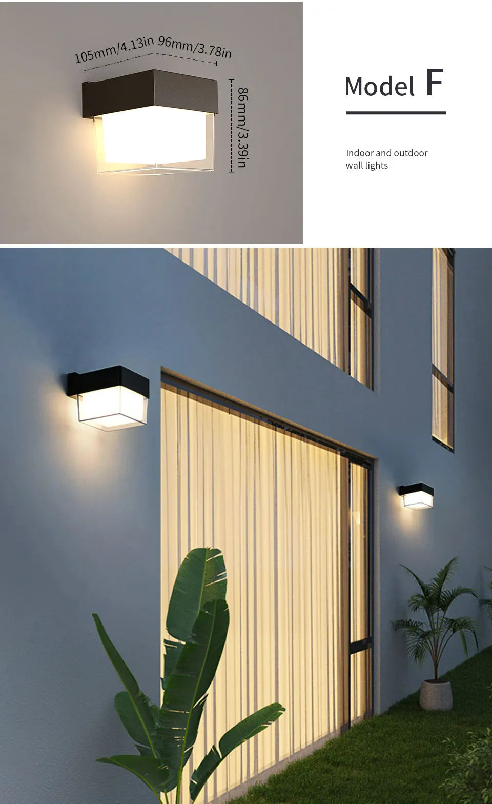 Smart Motion Sensor Outdoor Lights
