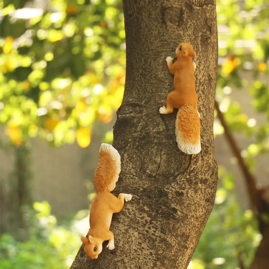 Squirrel Hanging Tree Decor