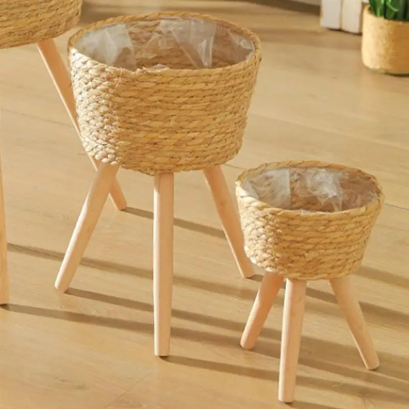 Woven Standing Legs Pot