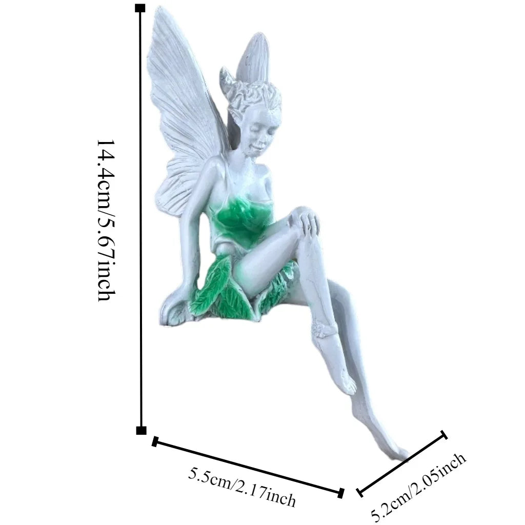 Flower Fairy Statue Decor