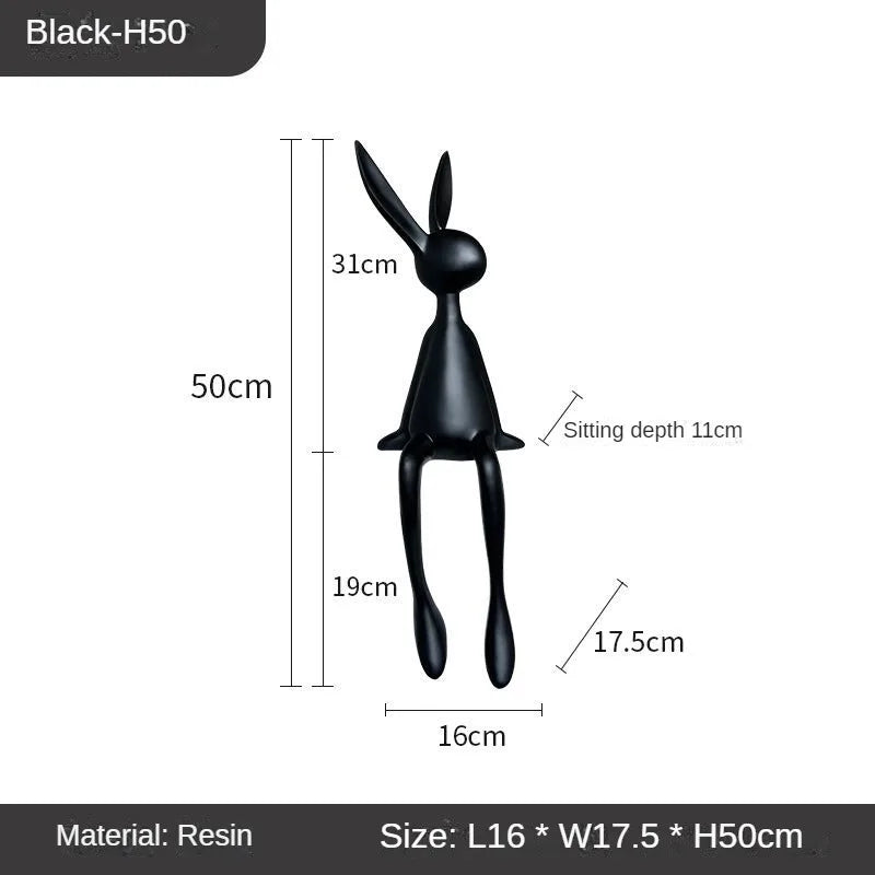 Sitting Rabbit Decor