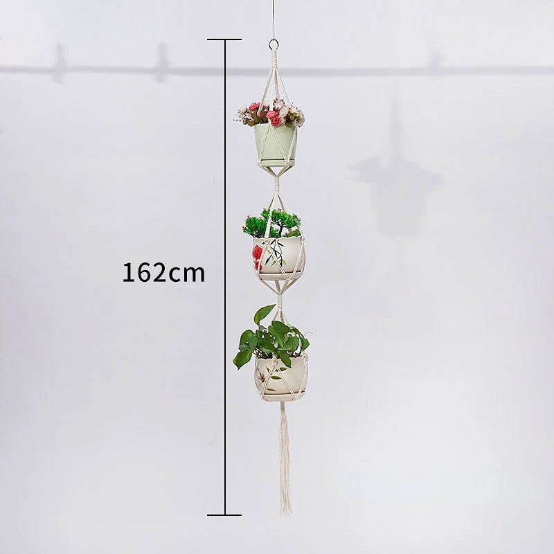 Macrame Rope Pot Holder