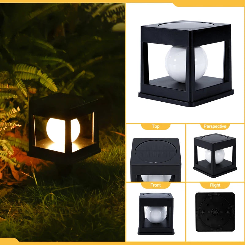 Solar Cube Lamps
