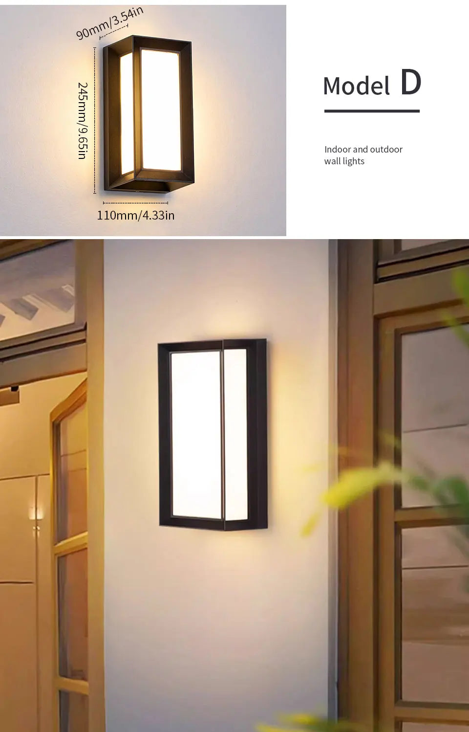 Smart Motion Sensor Outdoor Lights