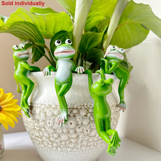 Hanging Frogs Figurine