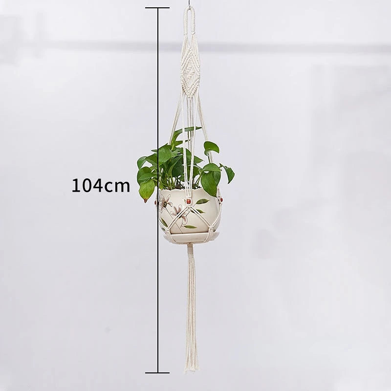 Macrame Rope Pot Holder