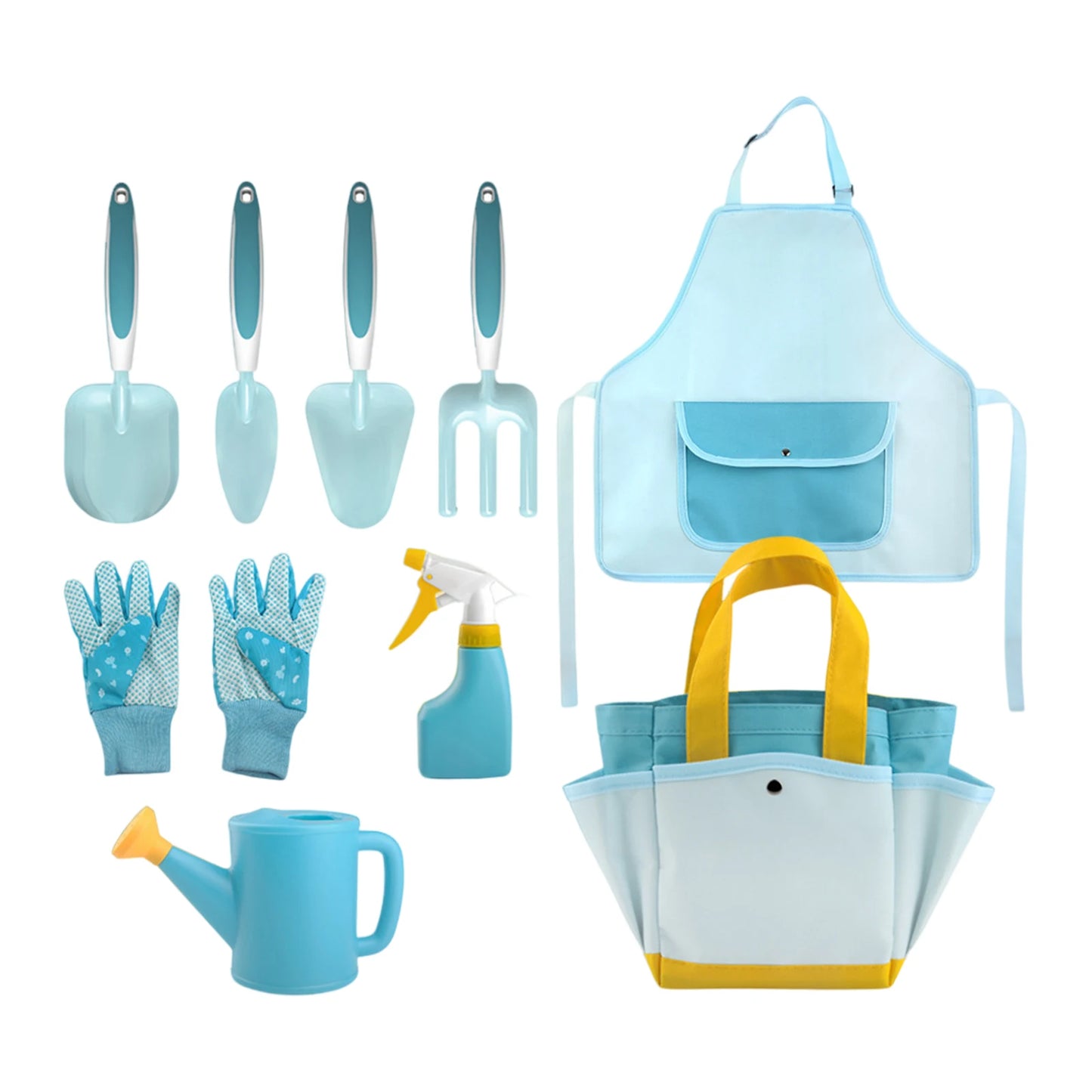 Blue Kids Gardening Kit