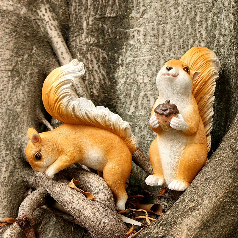 Squirrel Hanging Tree Decor