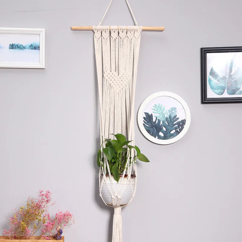 Macrame Rope Pot Holder