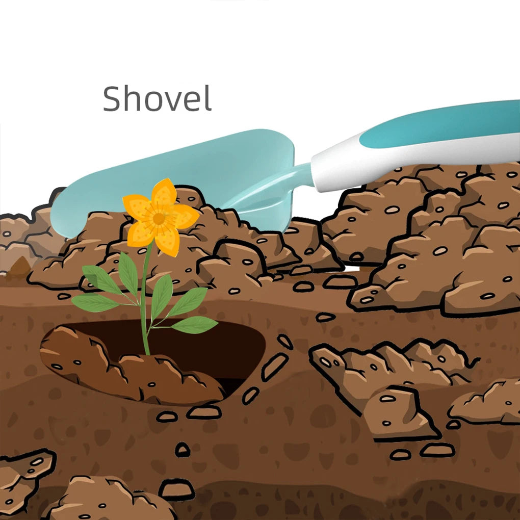 Blue Kids Gardening Kit