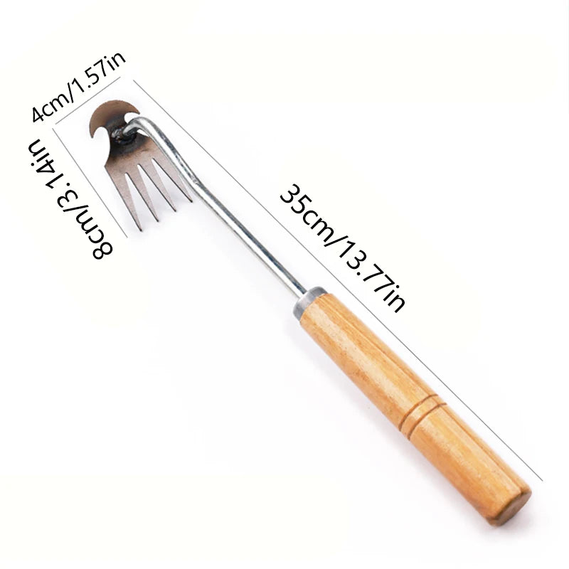 Steel Grass & Soil Weeding Tool