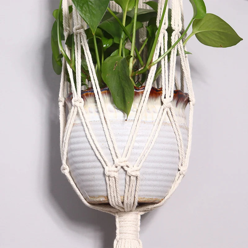 Macrame Rope Pot Holder