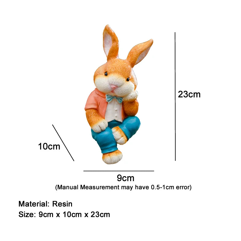 Cute thinking rabbit