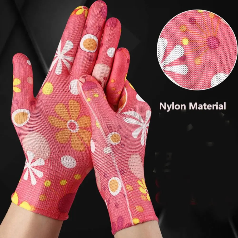Women's Nylon Garden Gloves