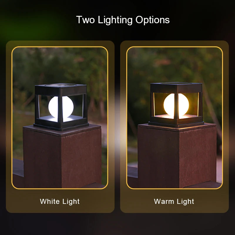 Solar Cube Lamps