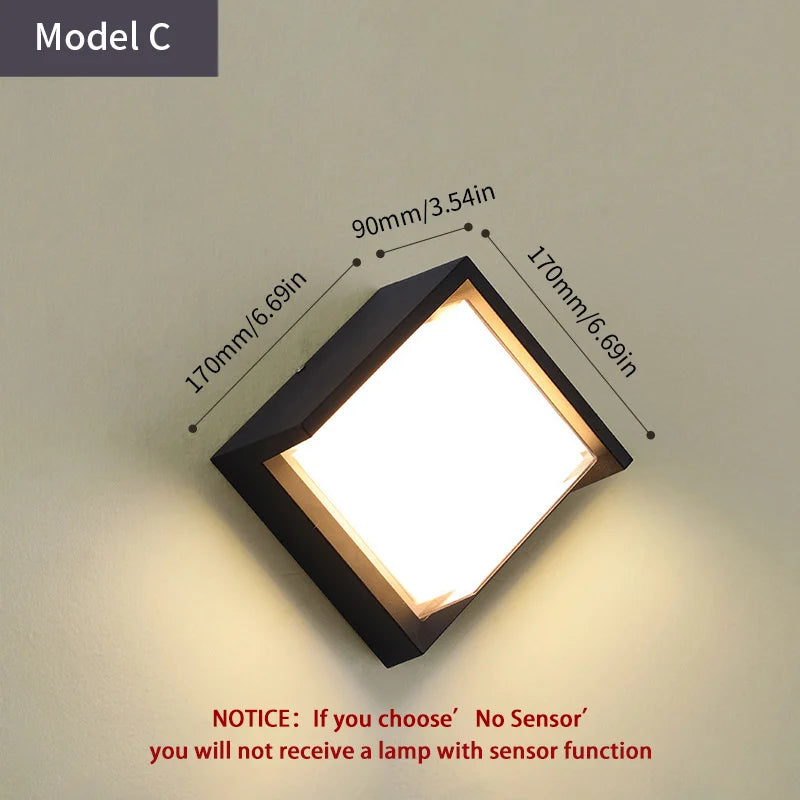 Smart Motion Sensor Outdoor Lights
