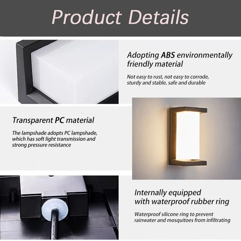 Motion Sensor Box Light