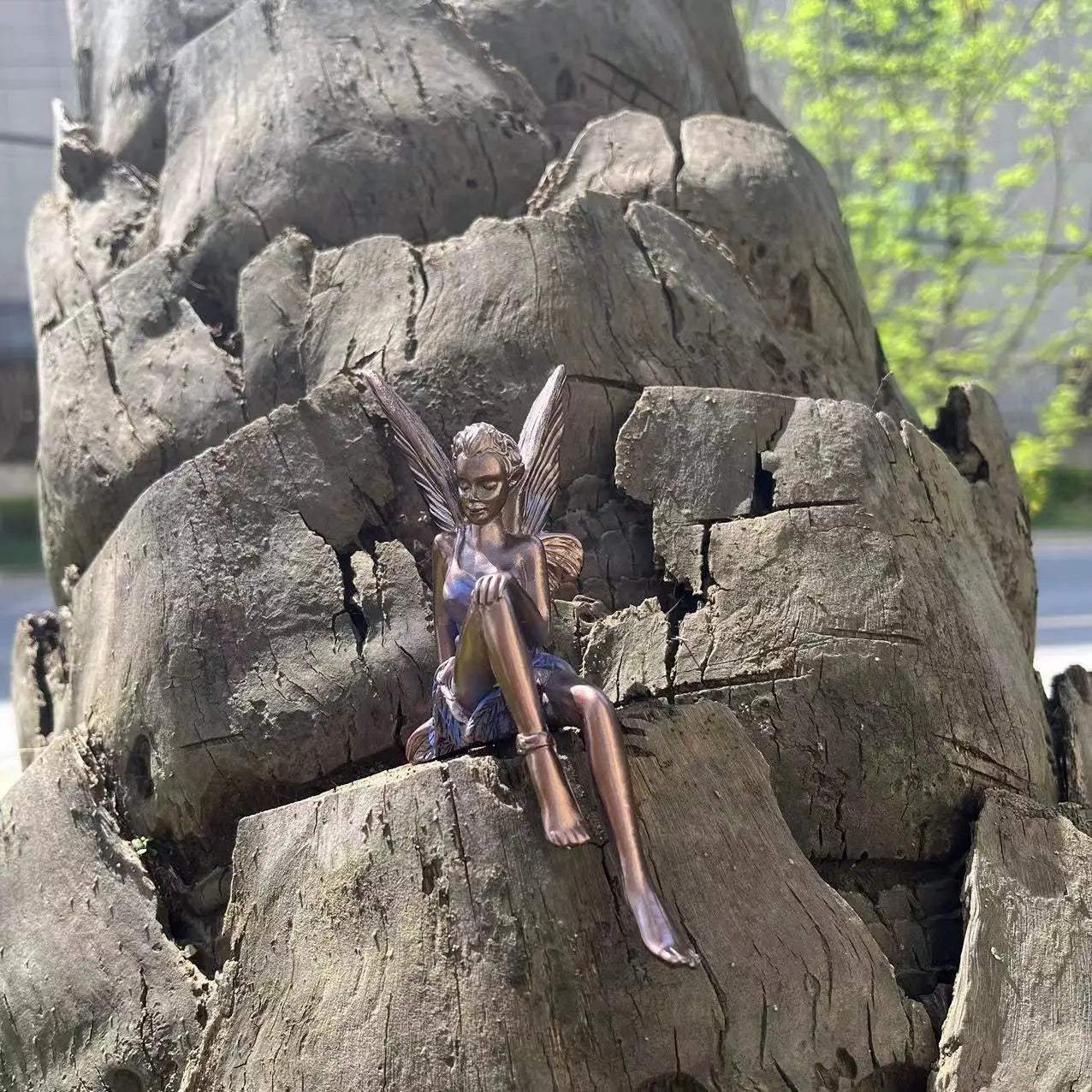 Flower Fairy Statue Decor