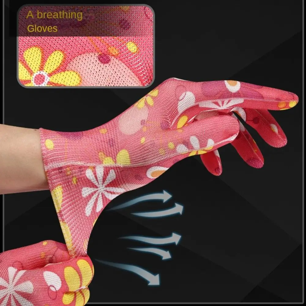 Women's Nylon Garden Gloves