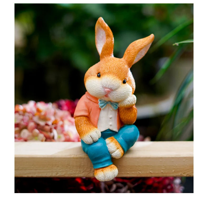 Cute thinking rabbit