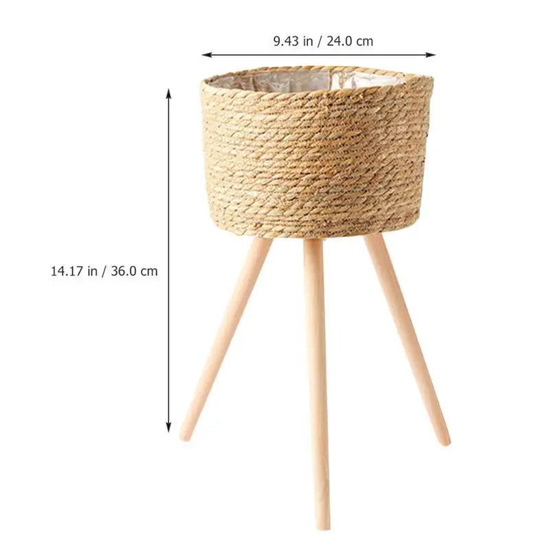 Woven Standing Legs Pot