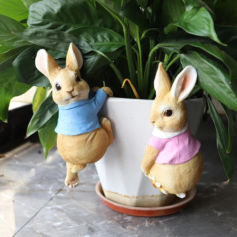 Hanging Bunny Figurines