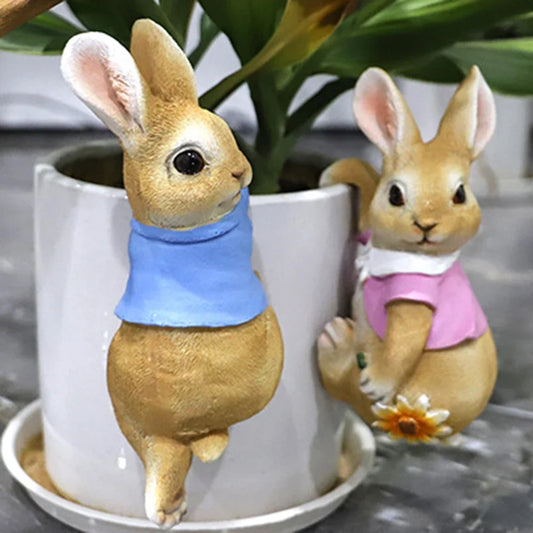Hanging Bunny Figurines